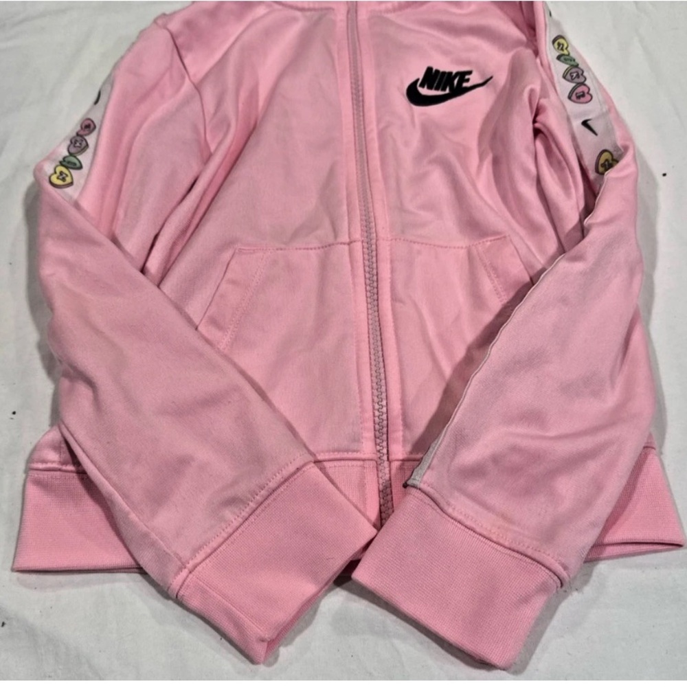Nike Kids Light Pink Zip-Up Jacket